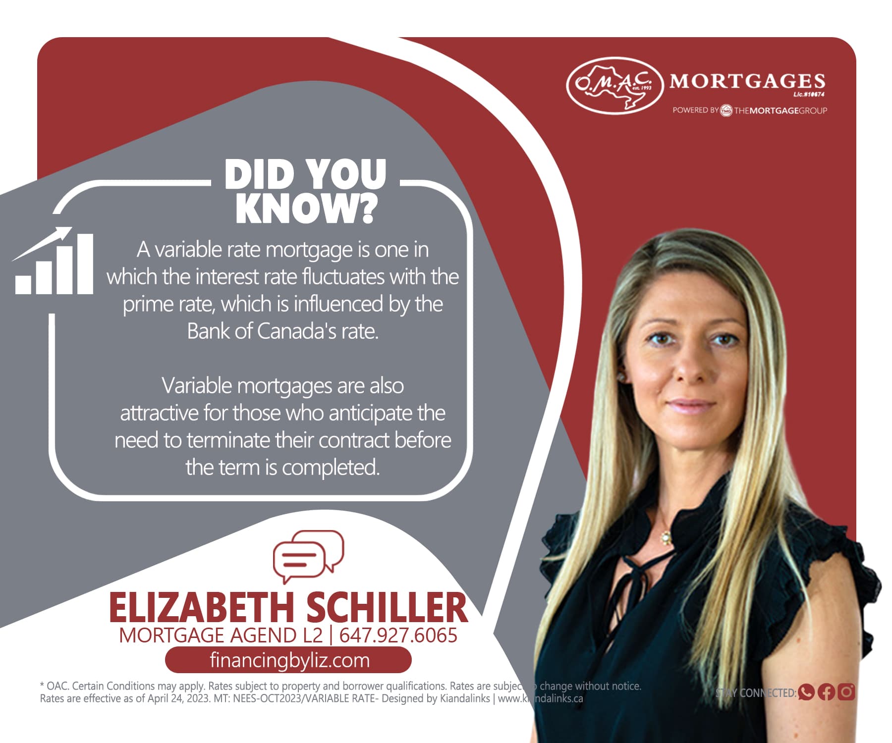 OMAC Mortgages variable rate