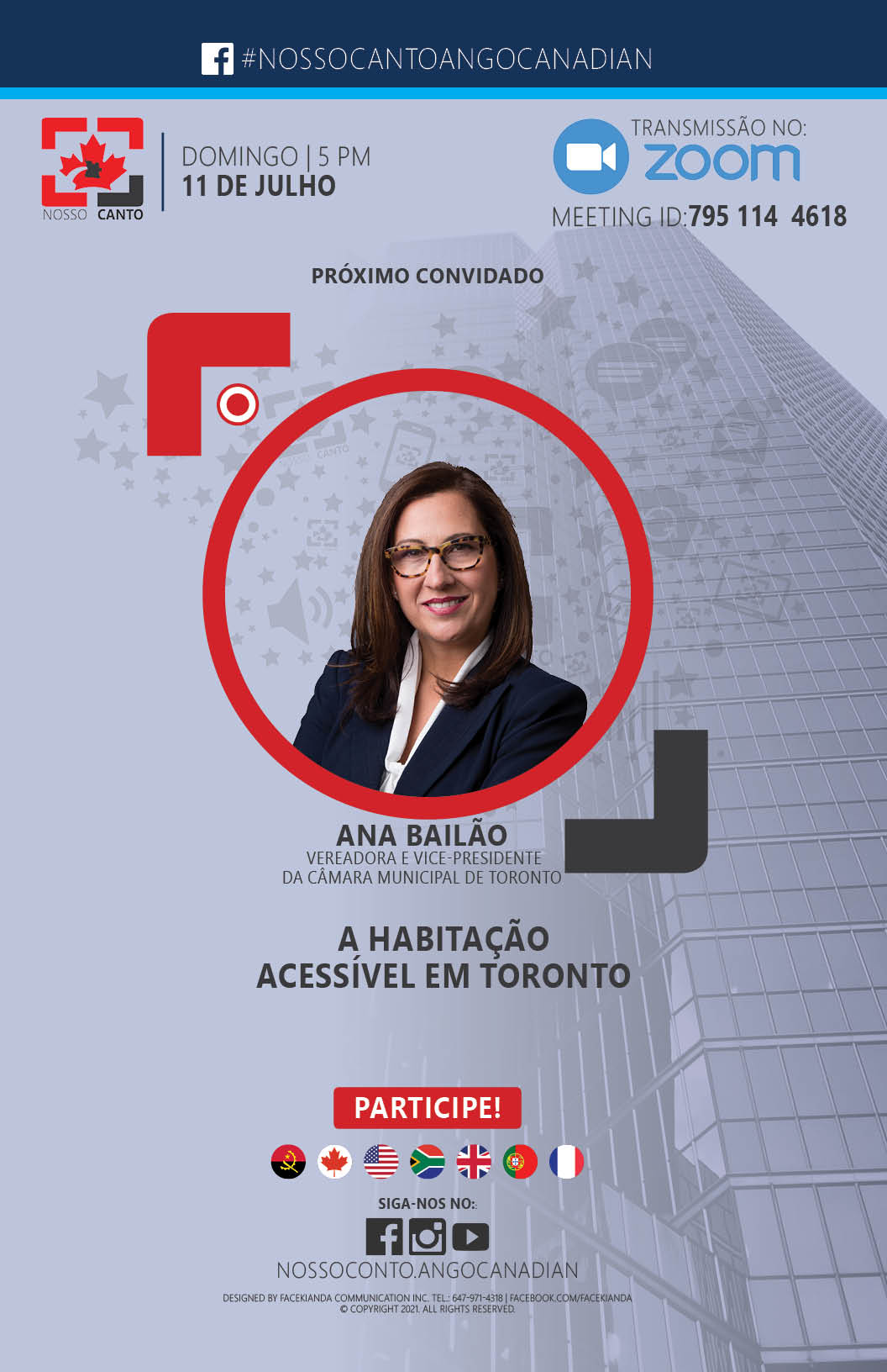 Ana Bailao interview ad