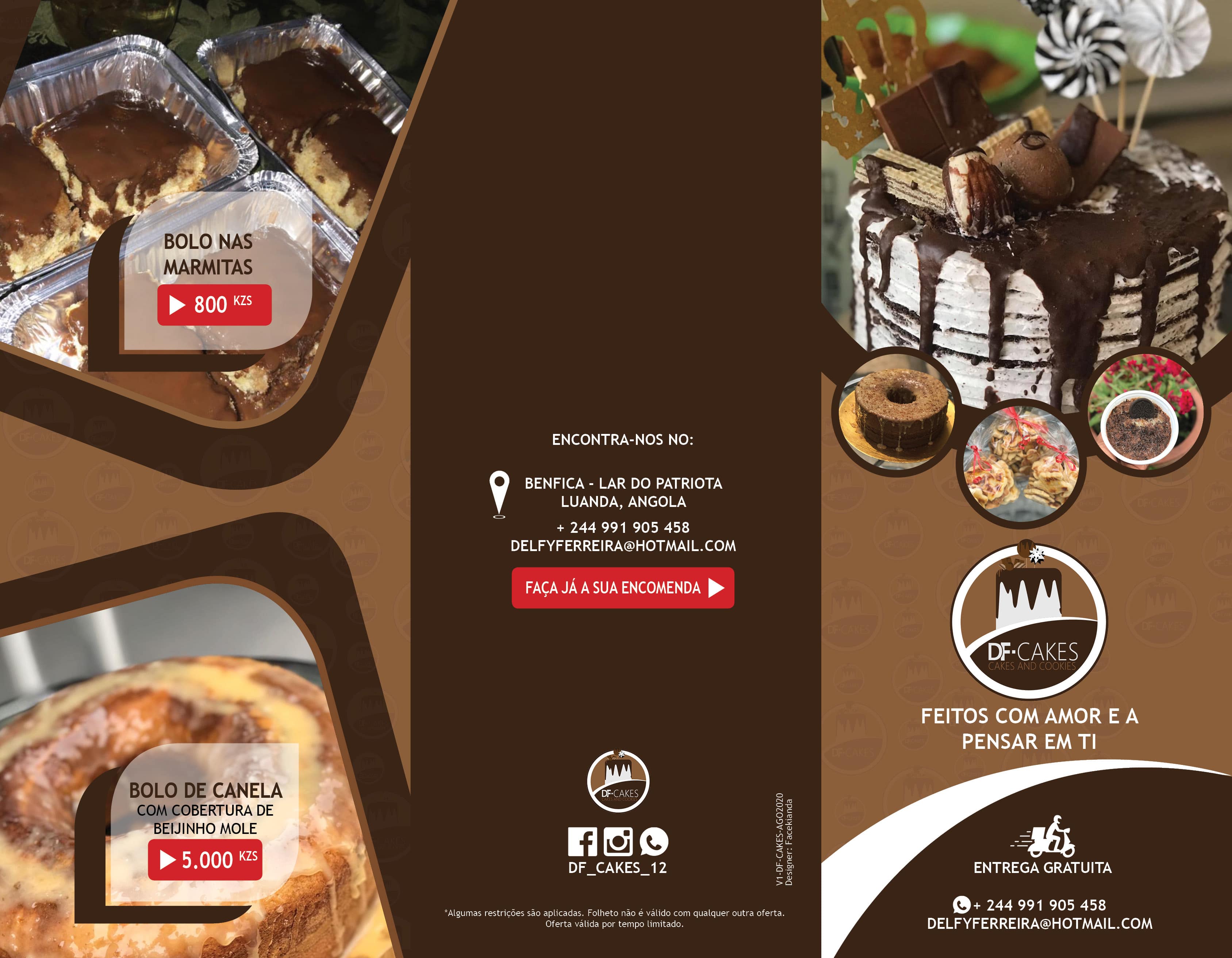 Delfina Cakes brochure