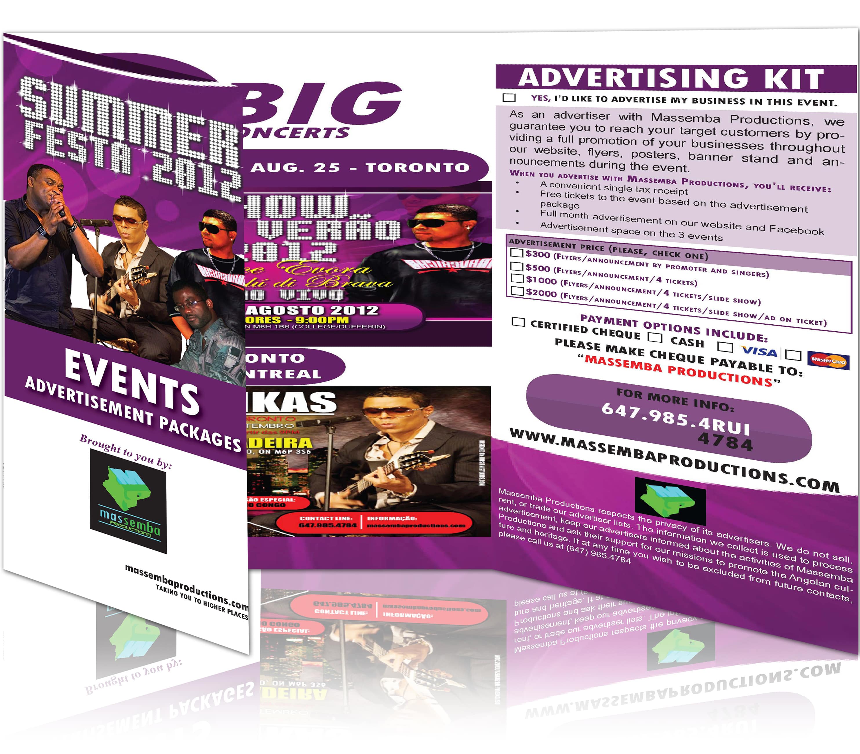 Massemba Productions brochure